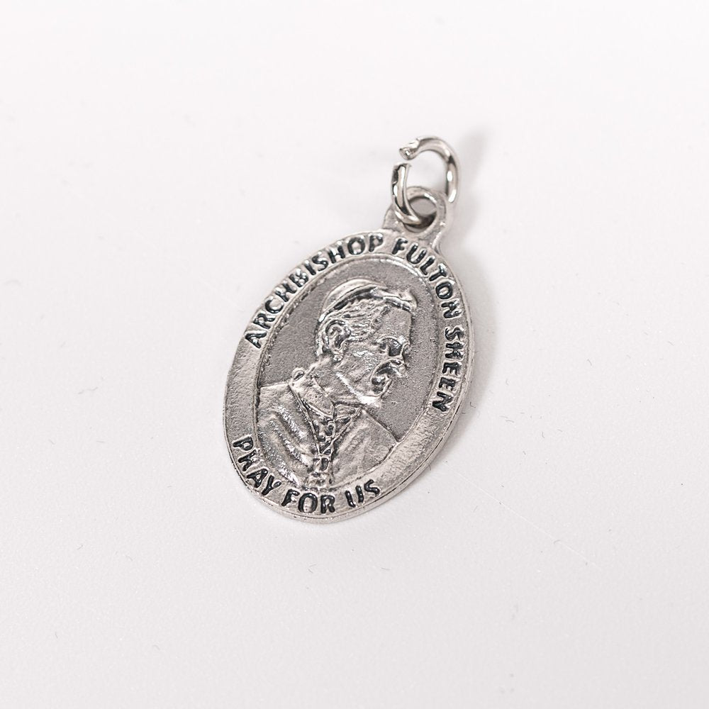 Bl. Fulton Sheen Oxidized Medal