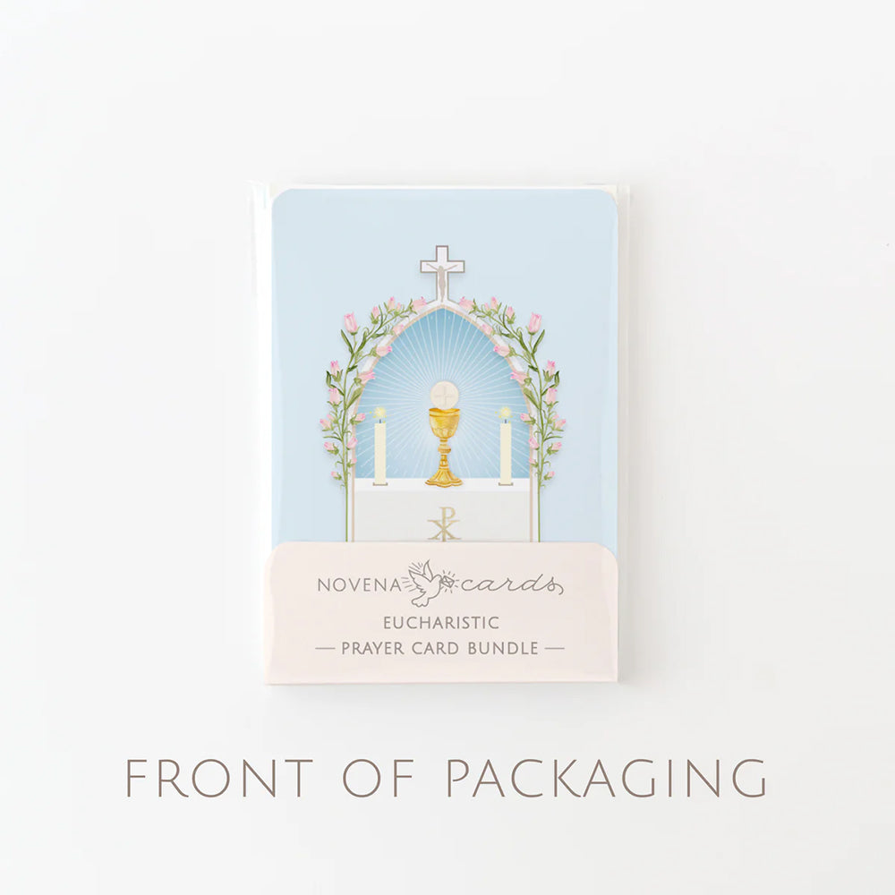 Popular Eucharistic Prayers Prayer Card Bundle (12 Cards)