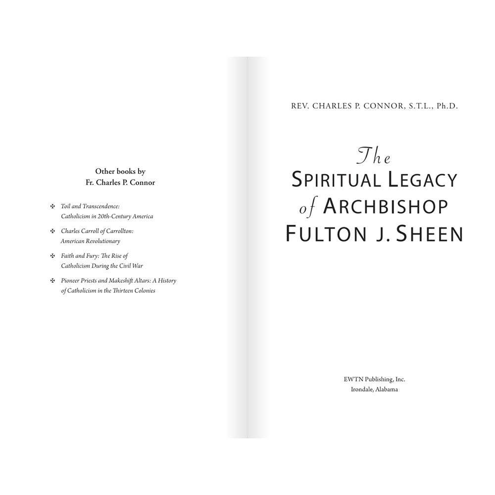 The Spiritual Legacy of Archbishop Fulton J. Sheen