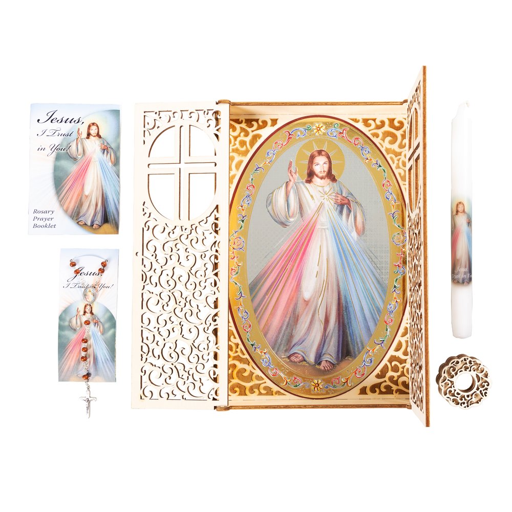 Table Shrine Home Kit - Divine Mercy