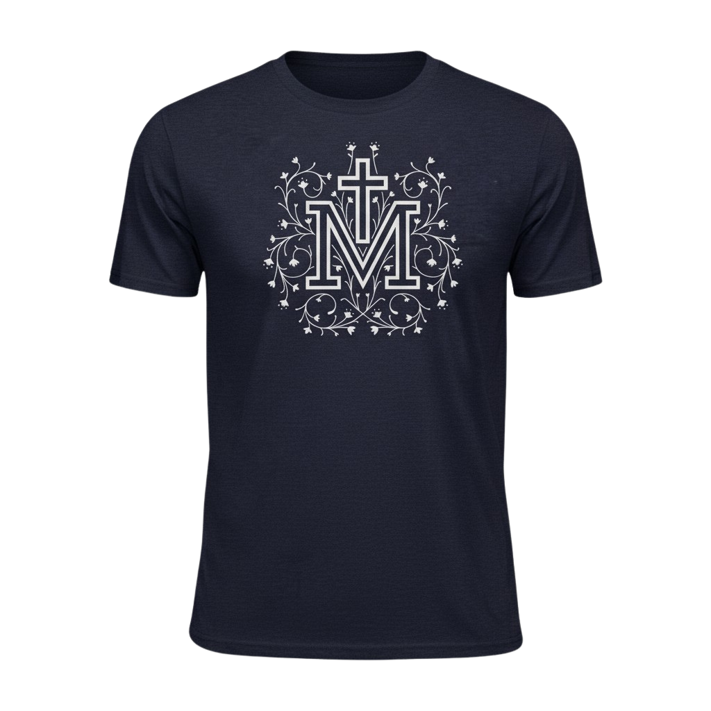 Totus Tuus Marian Cross T-Shirt