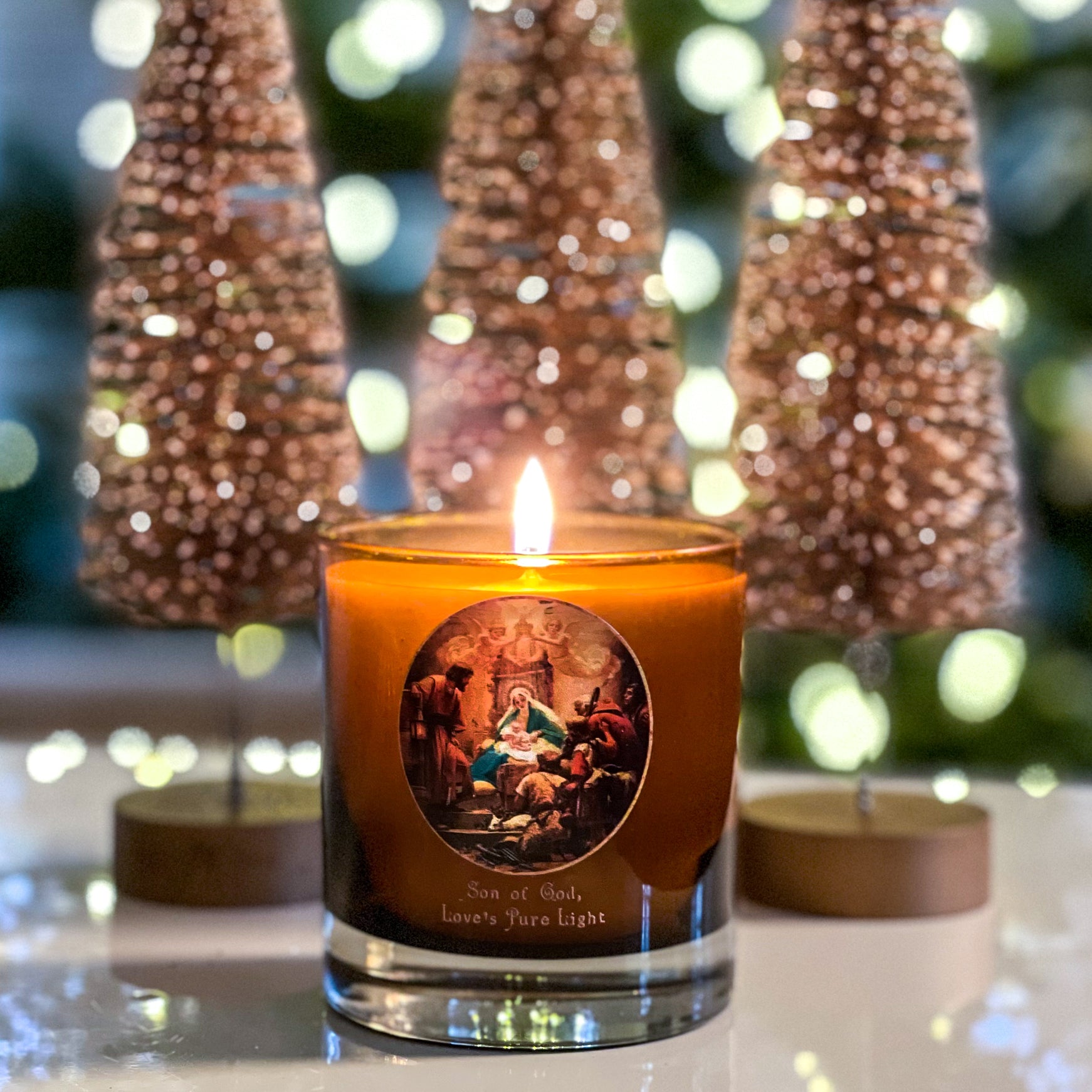 Adoración de los Pastores Candle