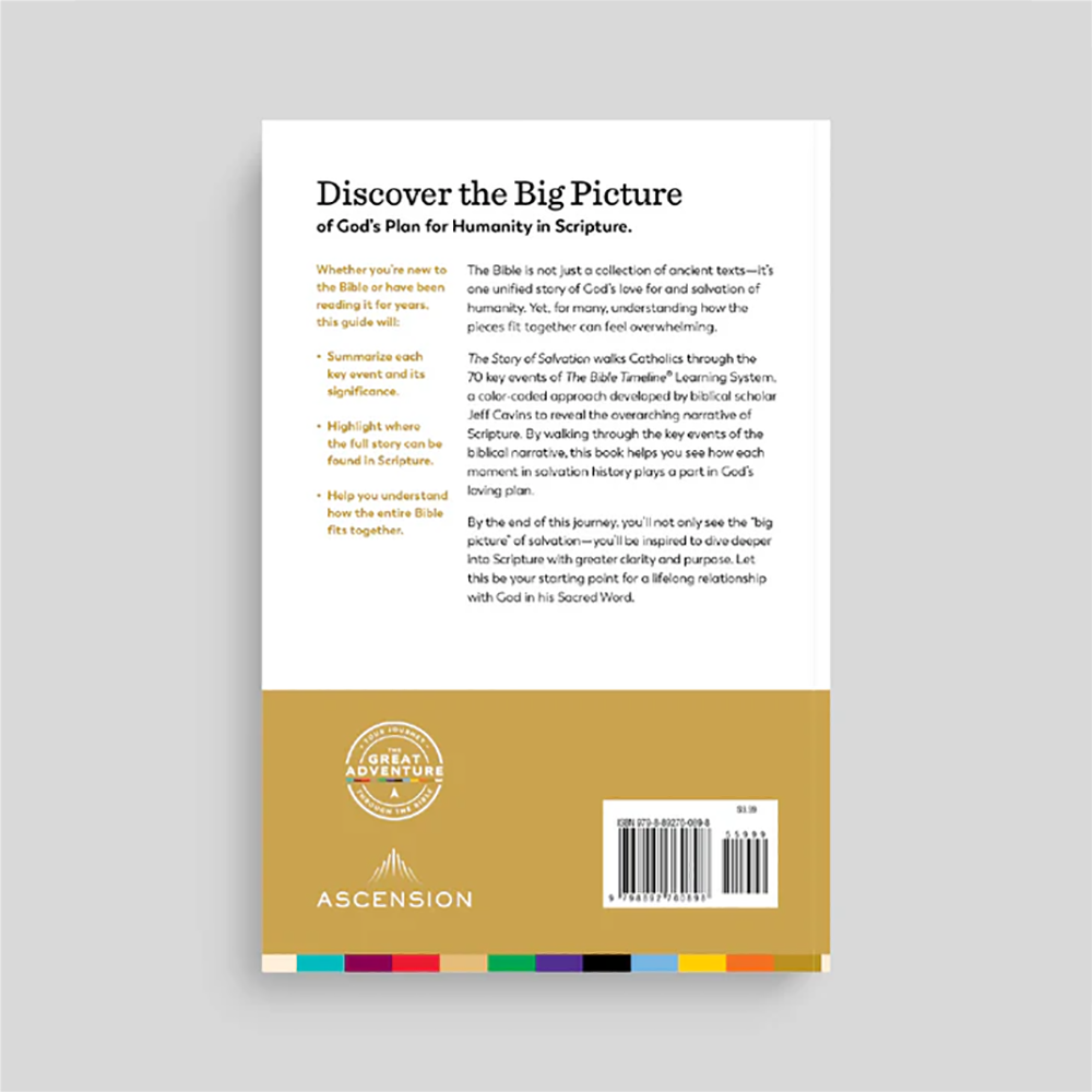 The Story of Salvation: 70 Key Events in Scripture Every Catholic Should Know