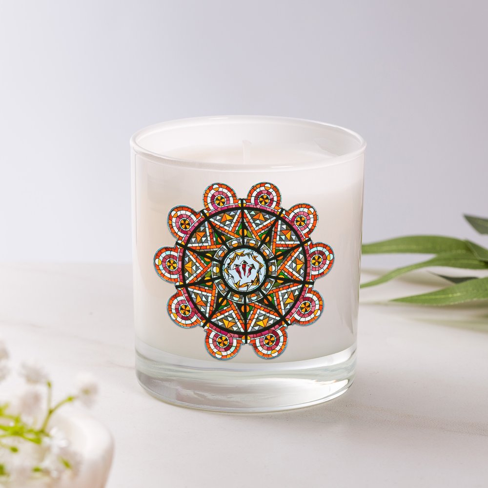 Crown of Thorns Montmartre Stained Glass Candle