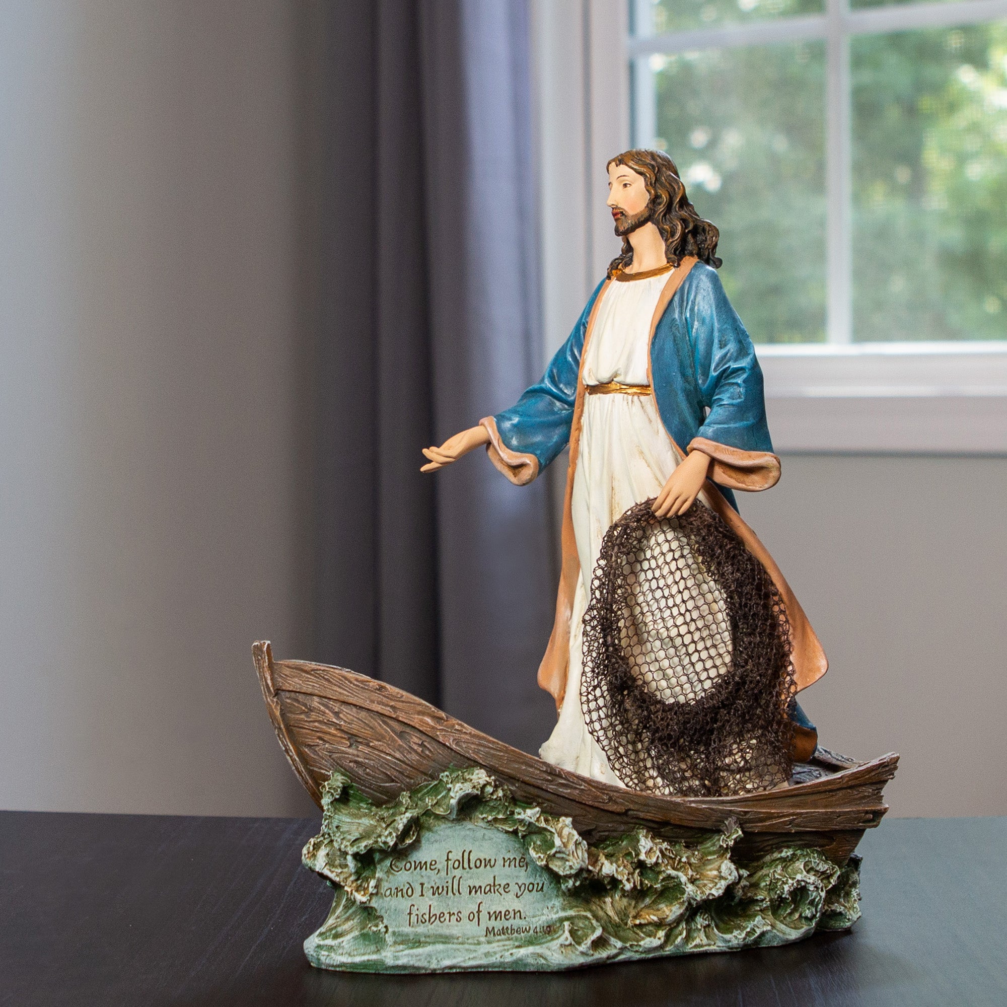 Christ as Fisher Man Figure