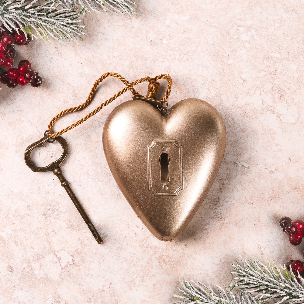 O Holy Night Art Heart Nativity Ornament