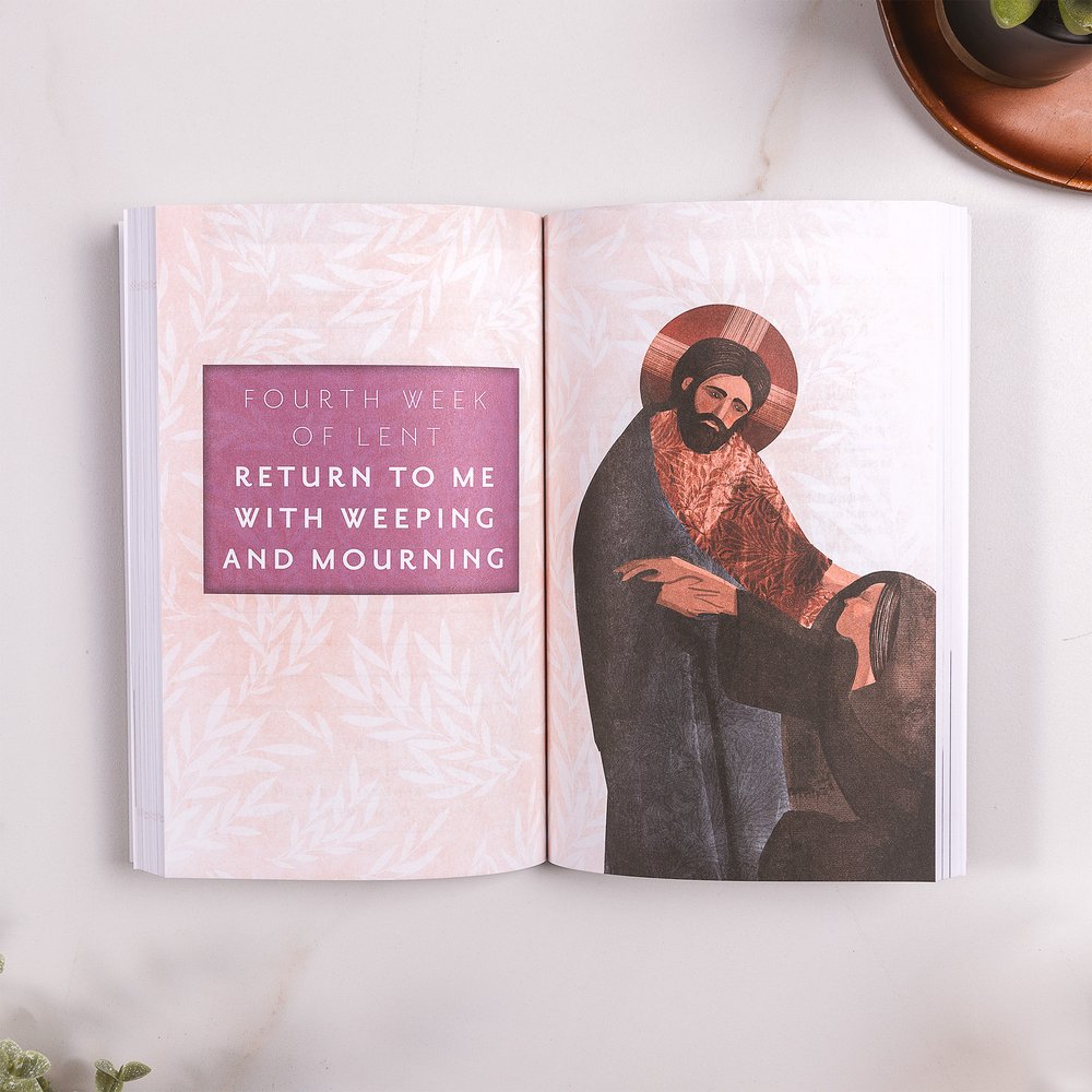 Return: A Guided Lent Journal for Prayer and Meditation & Ecce Homo Sacrifice Tenner Rosary (Gift Set)