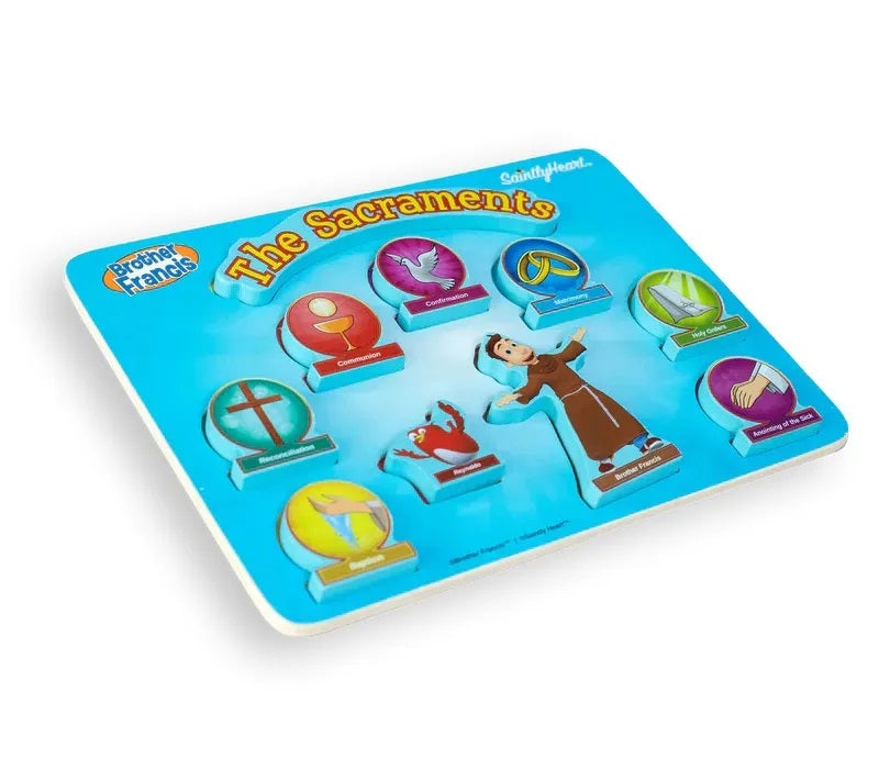 Saintly Heart Brother Francis Sacrament Puzzle
