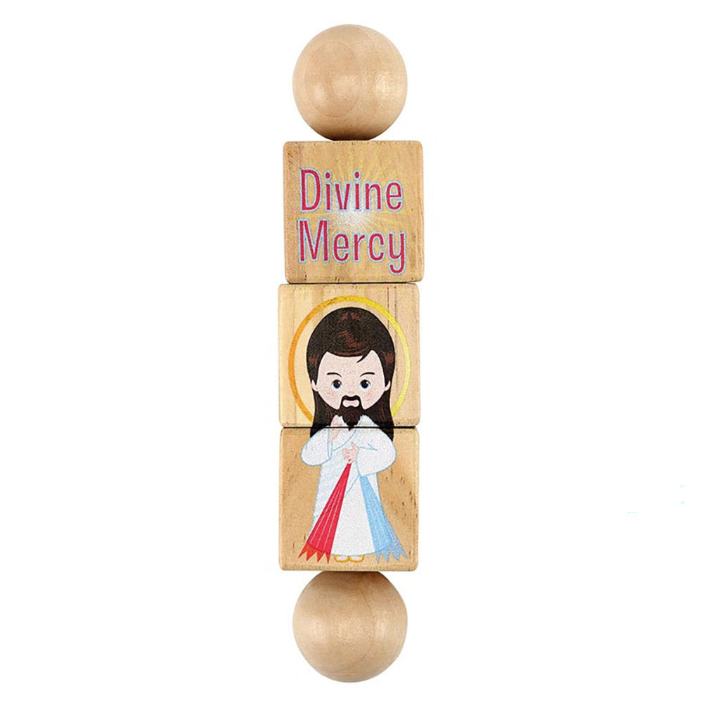Faithful Fidgits Jesus Devotions Wooden Spinner Puzzle