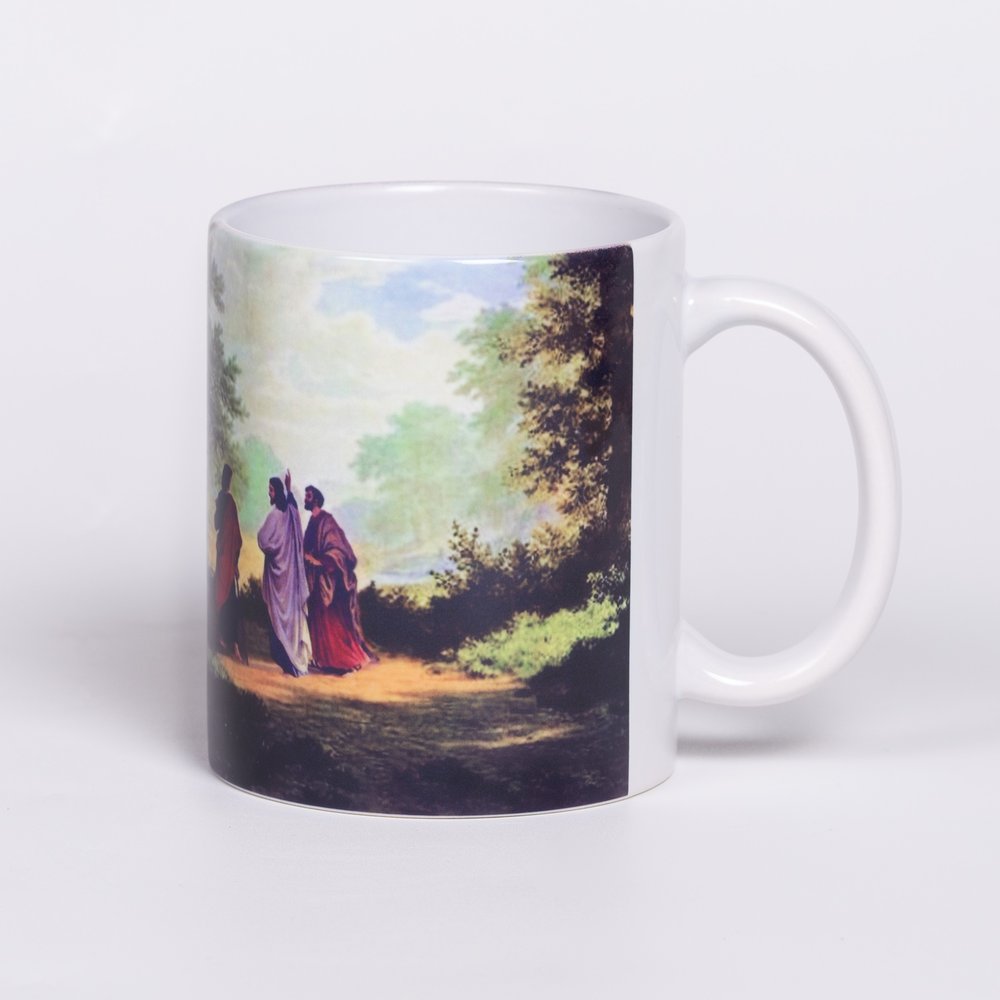 Road to Emmaus Classic Art Mug