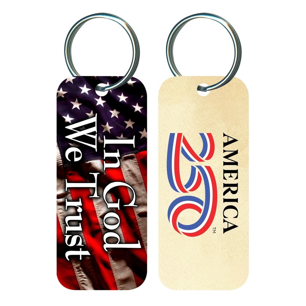 In God We Trust America250™ Keychain