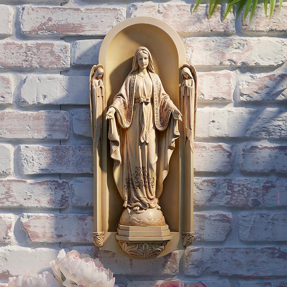 Our Lady of Grace Garden Plaque - 18"