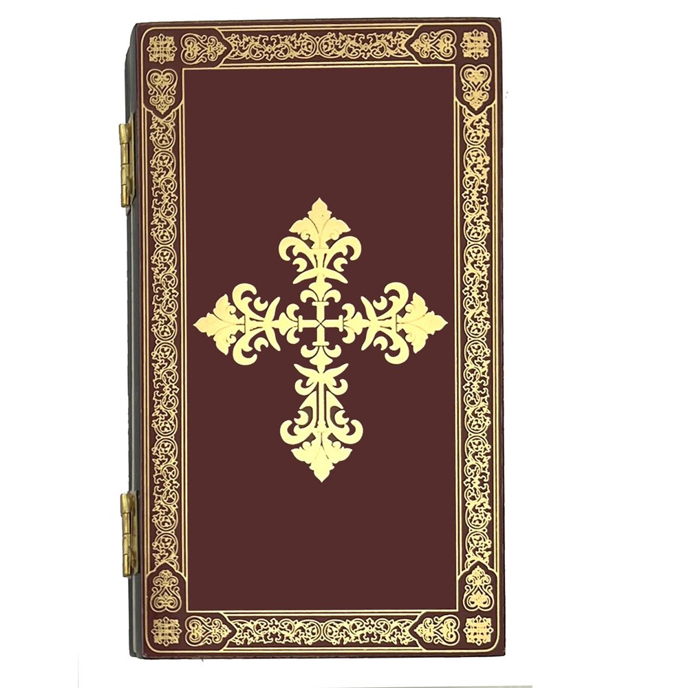 Gold Foiled St. Michael & Guardian Angel Diptych - 5" x 6"