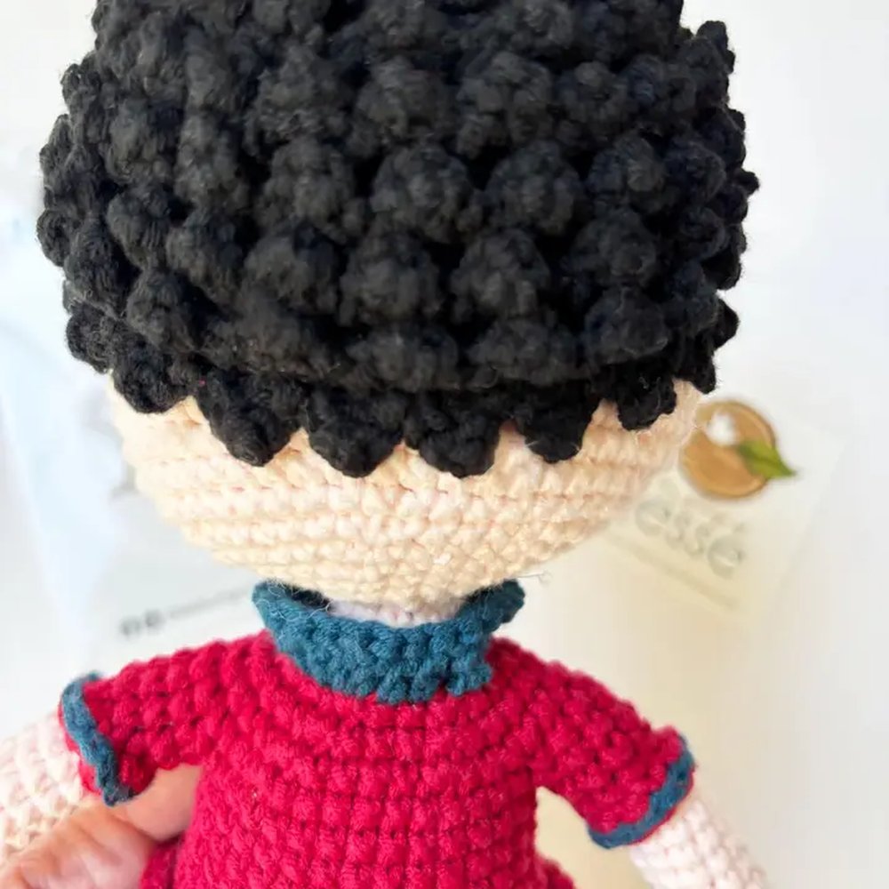 Handmade St. Carlo Acutis Crochet Doll
