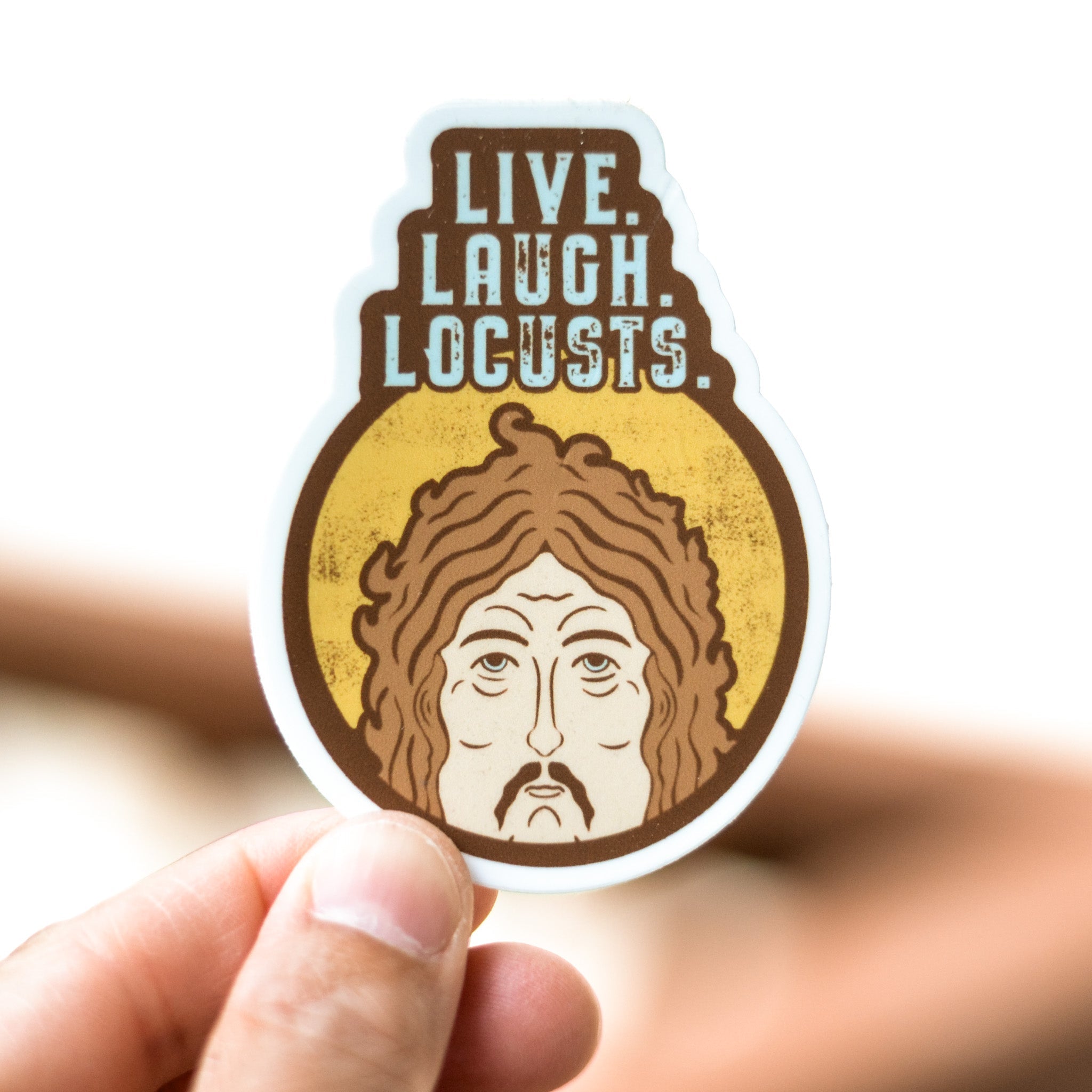St. John the Baptist Vinyl Sticker