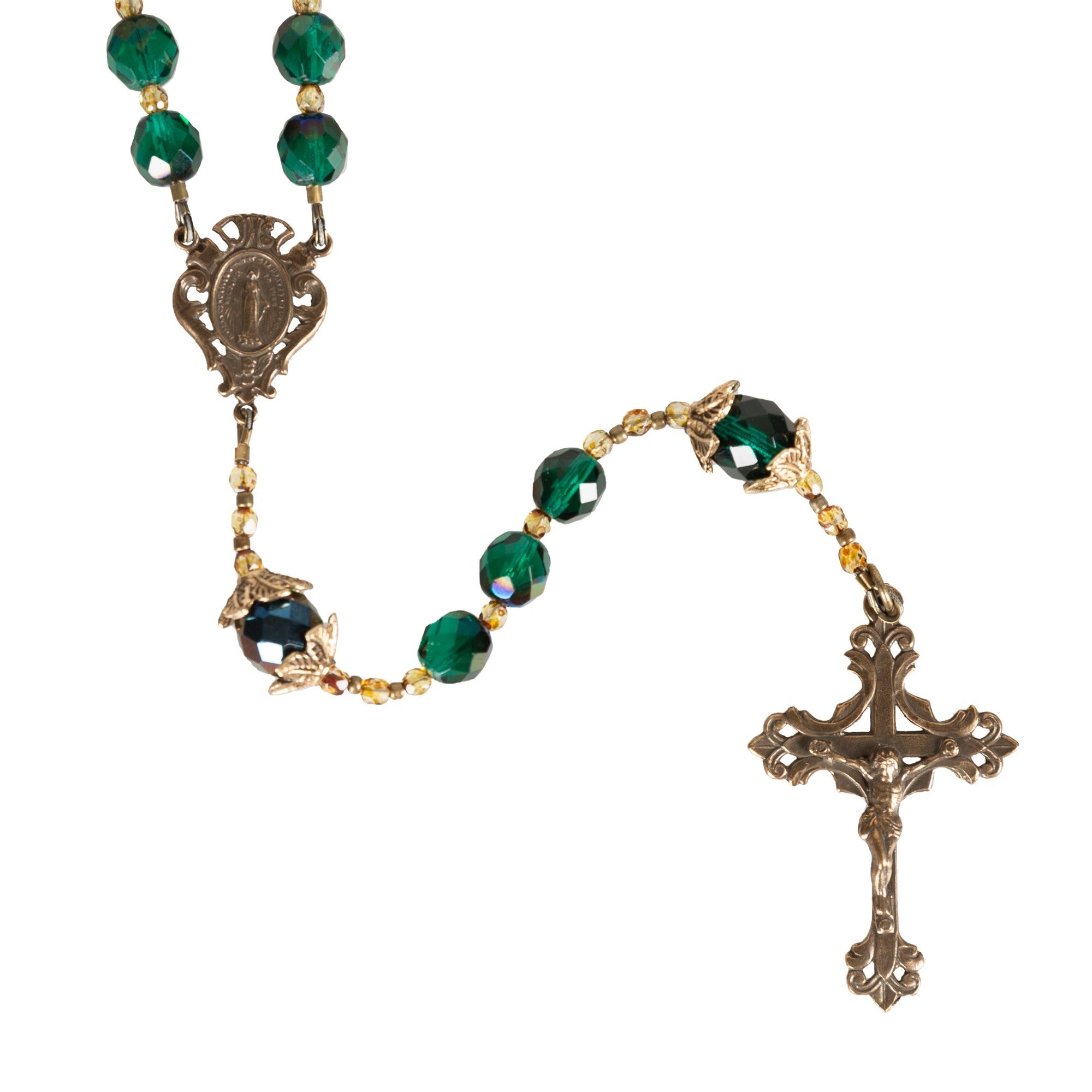 O Tannenbaum Green Christmas Rosary
