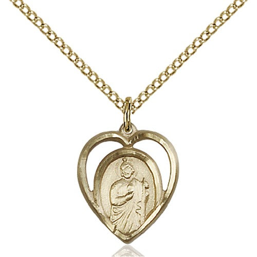 14kt Gold Filled St. Jude Pendant - 2508309