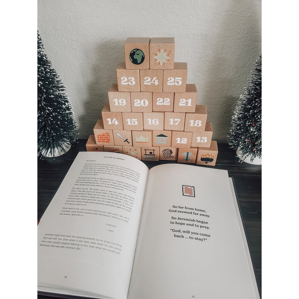 Salvation History Wooden Advent Blocks Set