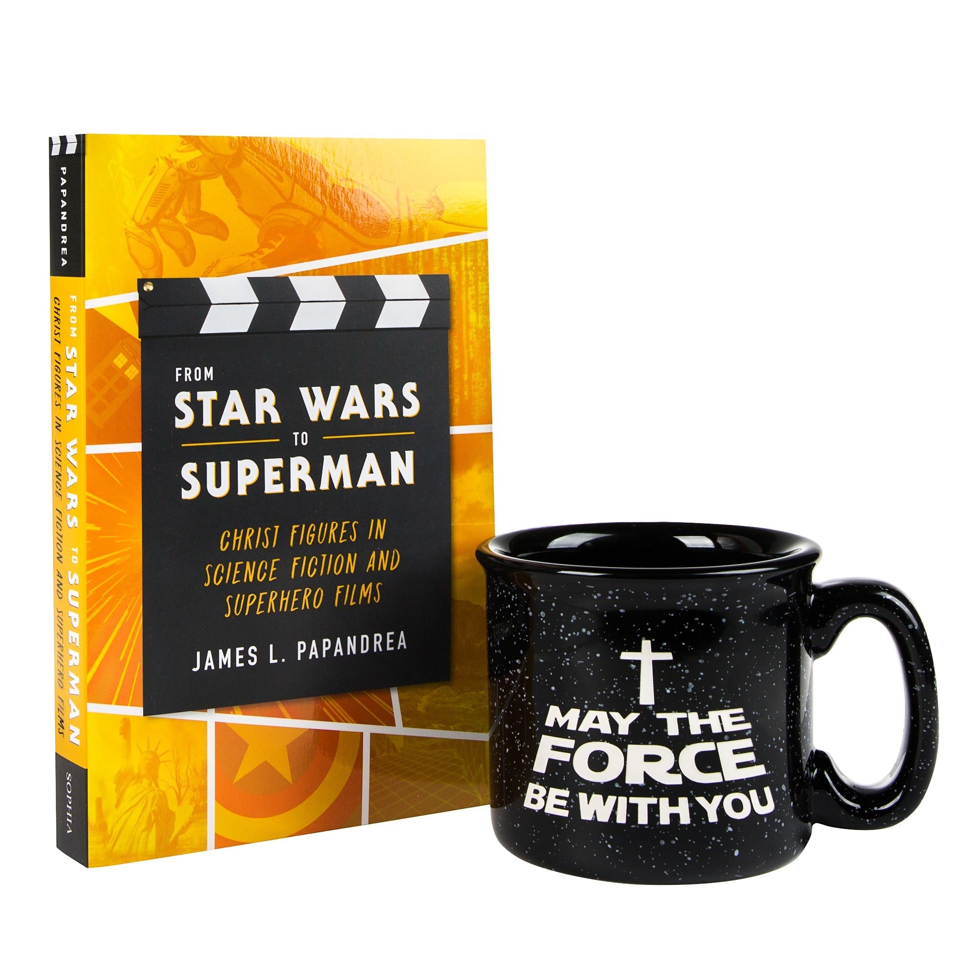 From Star Wars to Superman: Christ Figures in Science and Superhero Films & Force Be With You Mug (2 Piece Set)