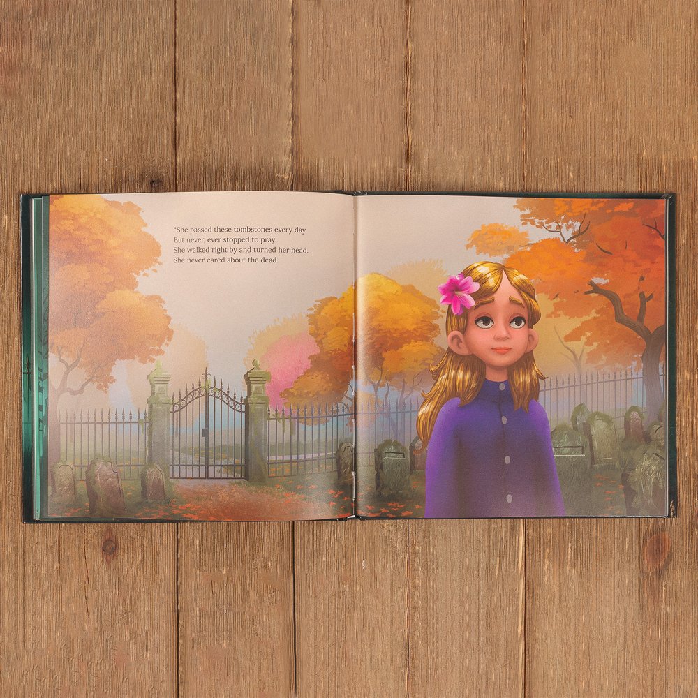 All Hallows Eve Book & Sticker Sheets Set