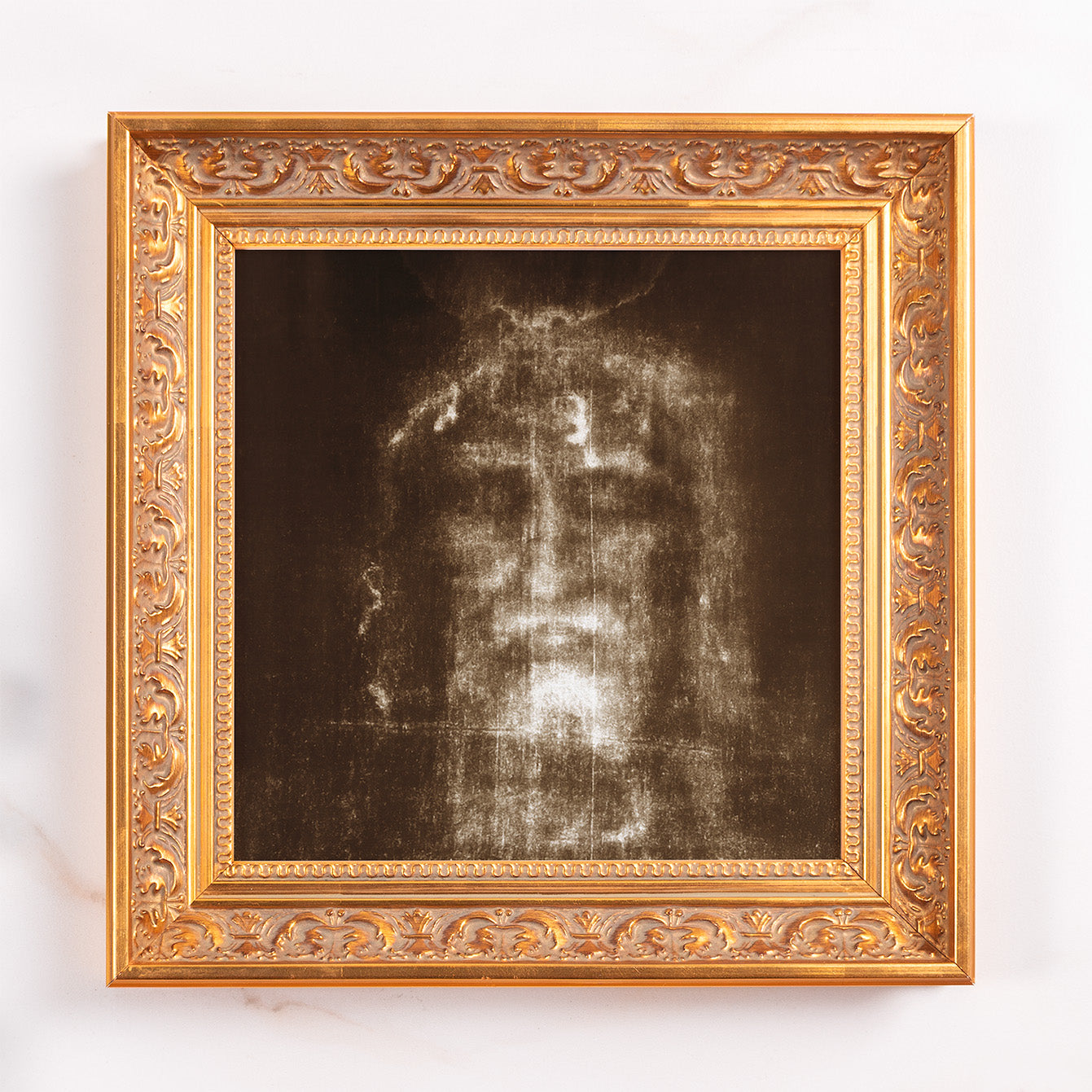 The Shroud of Turin Framed Canvas - Sacred Mini Collection