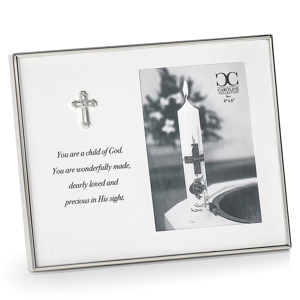 Baptism Story Frame - 4" x 6" Photo