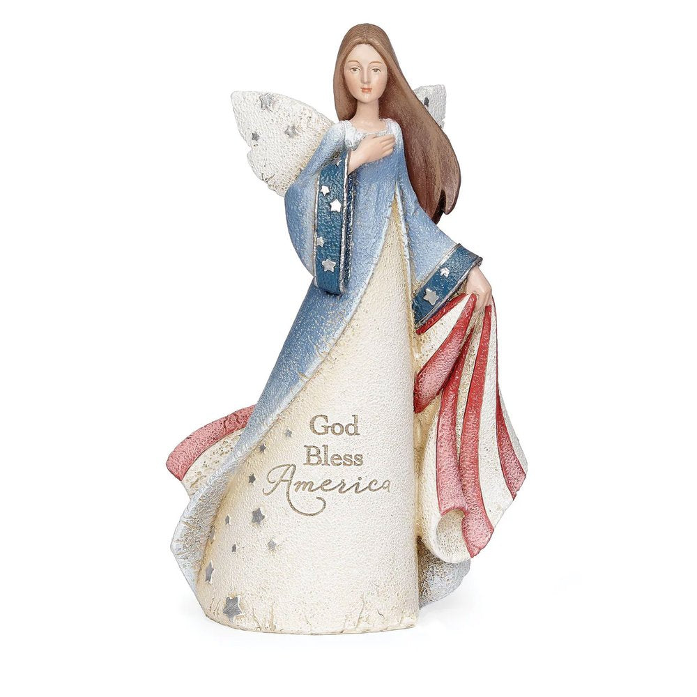 God Bless America Angel - 8"