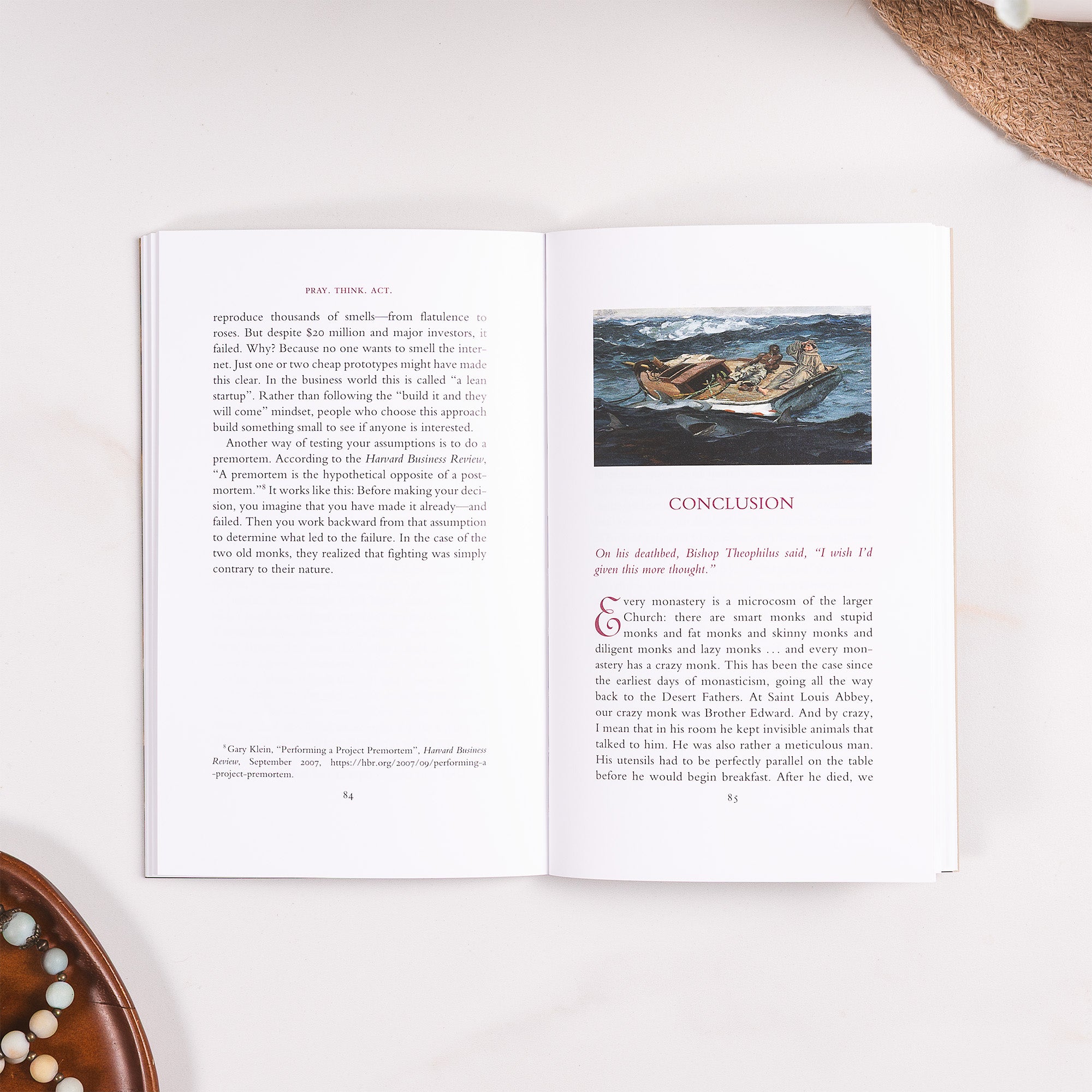 Pray Think Act: Make Better Decisions with the Desert Fathers