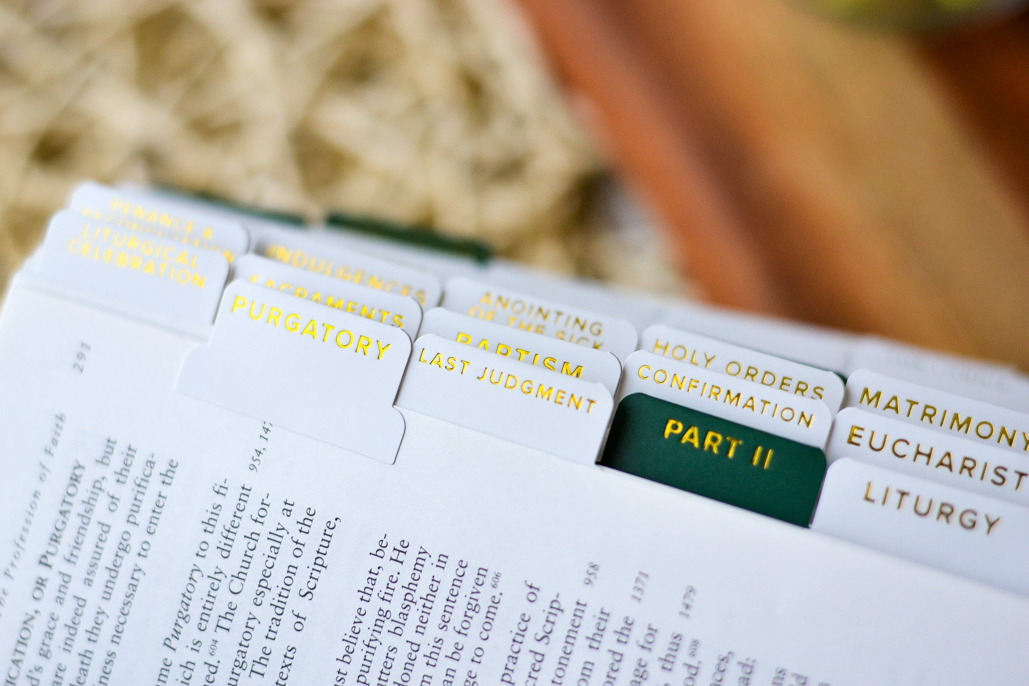Catechism of the Catholic Church Tabs