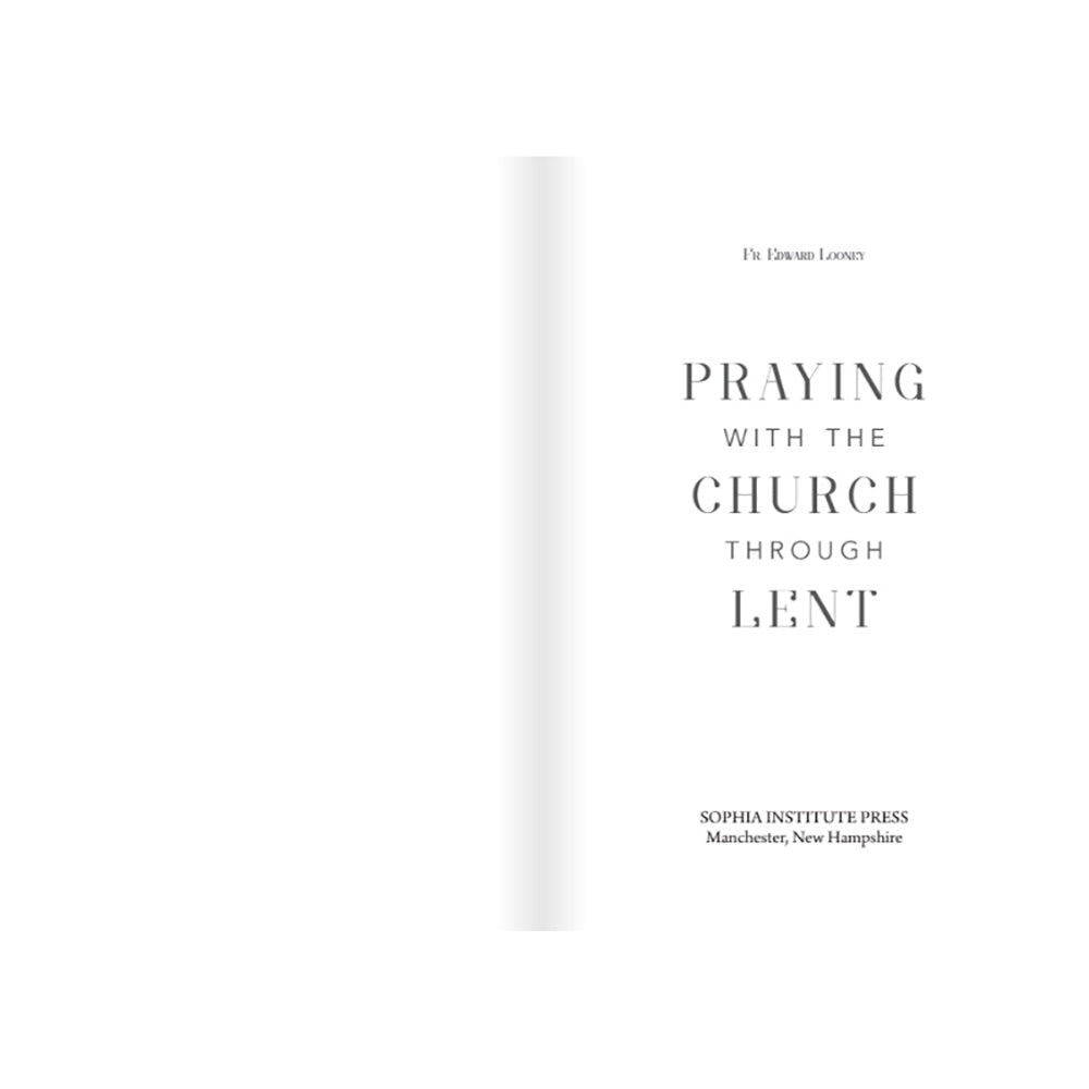Praying with the Church Through Lent