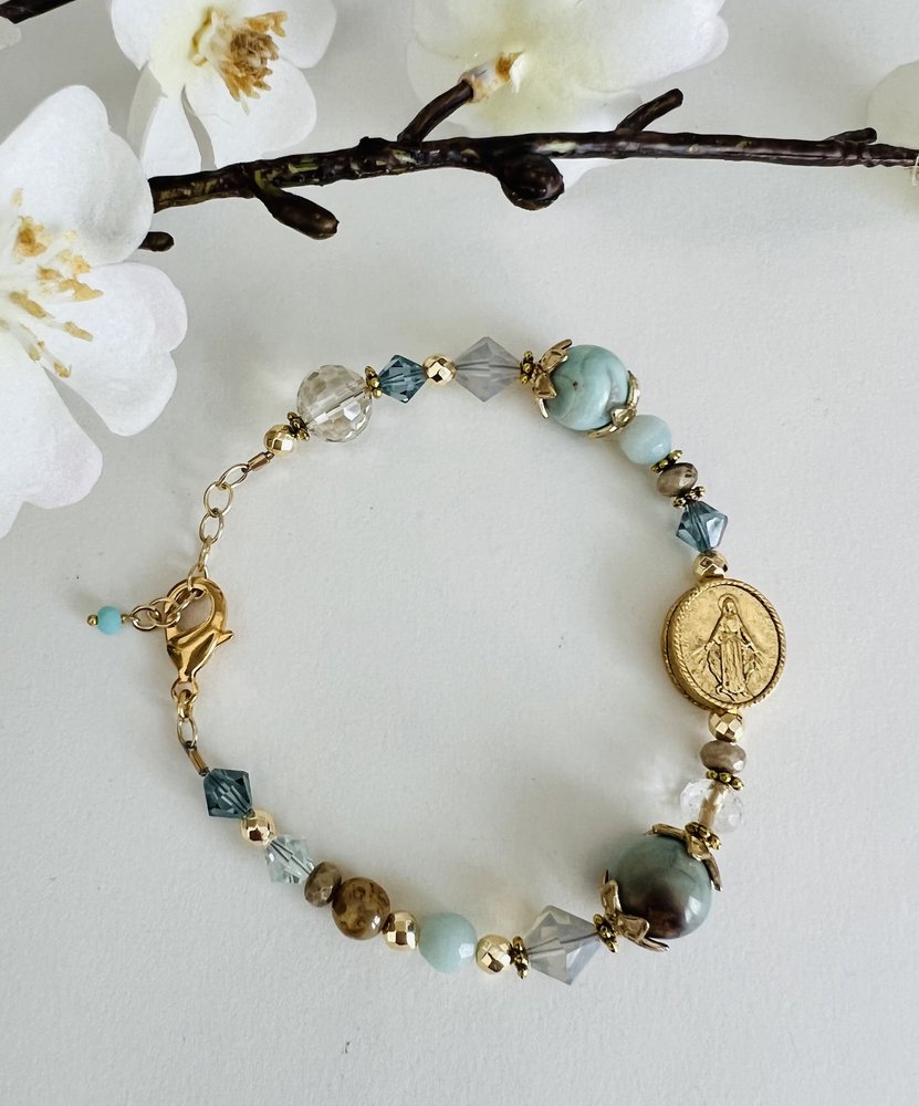 Crowned in Grace Marian Bracelet