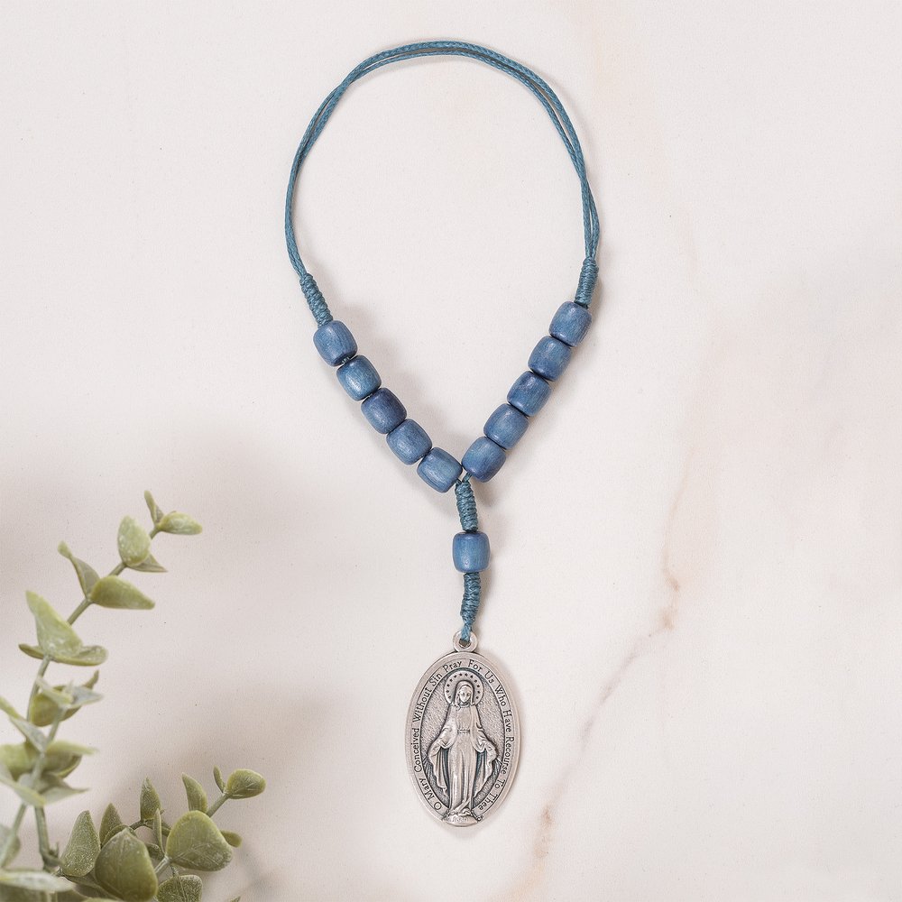 Miraculous Medal One Decade Rosary/Blessing Beads