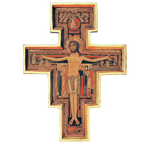 San Damian Crucifix, 17"