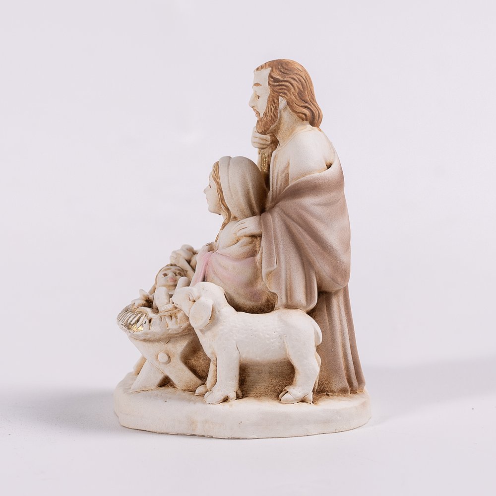 Miniature Holy Family Nativity Statue - 2.75"