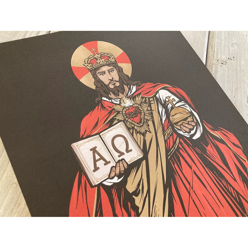 Christ the King Print - 8.5" x 11"