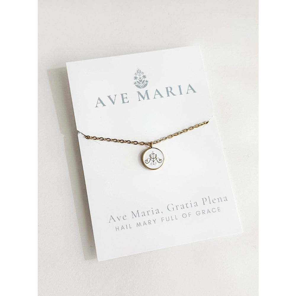 Ave Maria Necklace