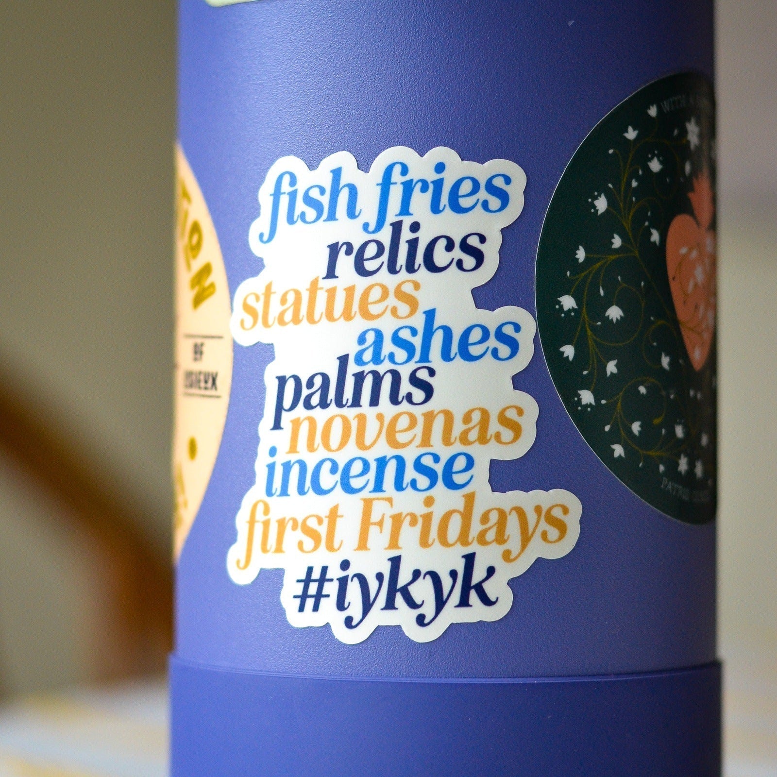 Only Catholic Stuff Vinyl Sticker