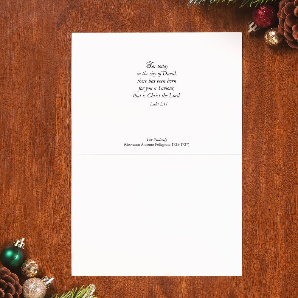 Pellegrini's Nativity Christmas Cards - Set of 20