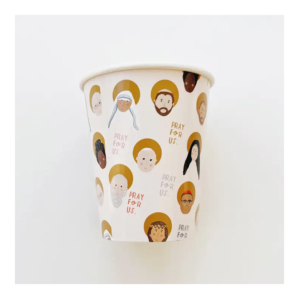 Be A Heart All Saints Party Plates & Cups Set - (8 of Each)