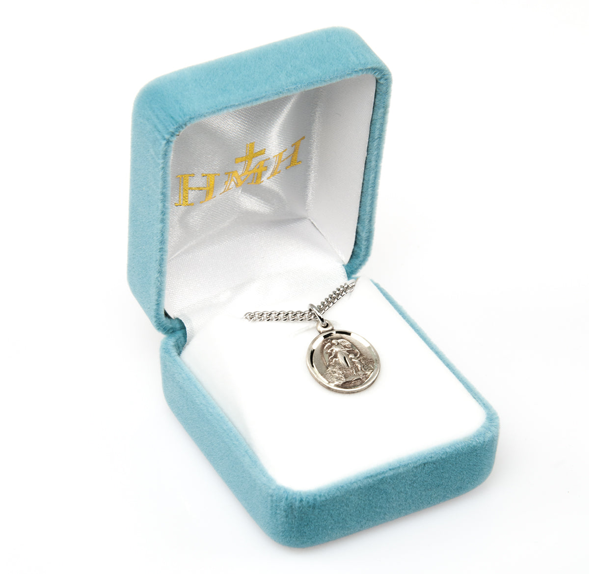 Guardian Angel Petite Sterling Silver Necklace