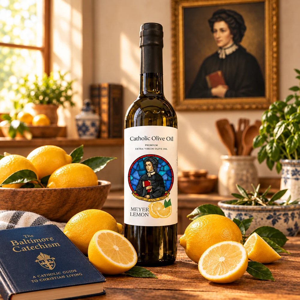 Mother Seton Meyer Lemon Extra Virgin Premium Olive Oil - 375 ml