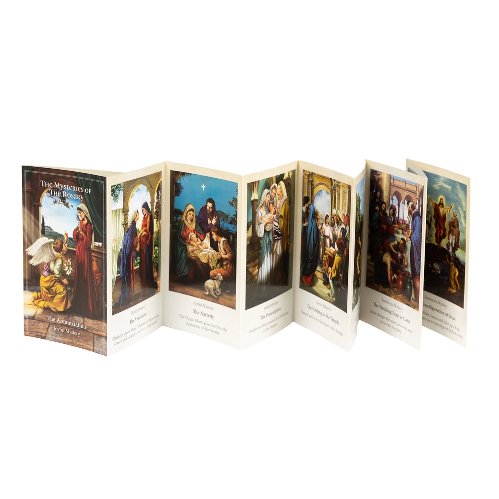 The Mysteries of the Rosary Pocket Prayer Booklet