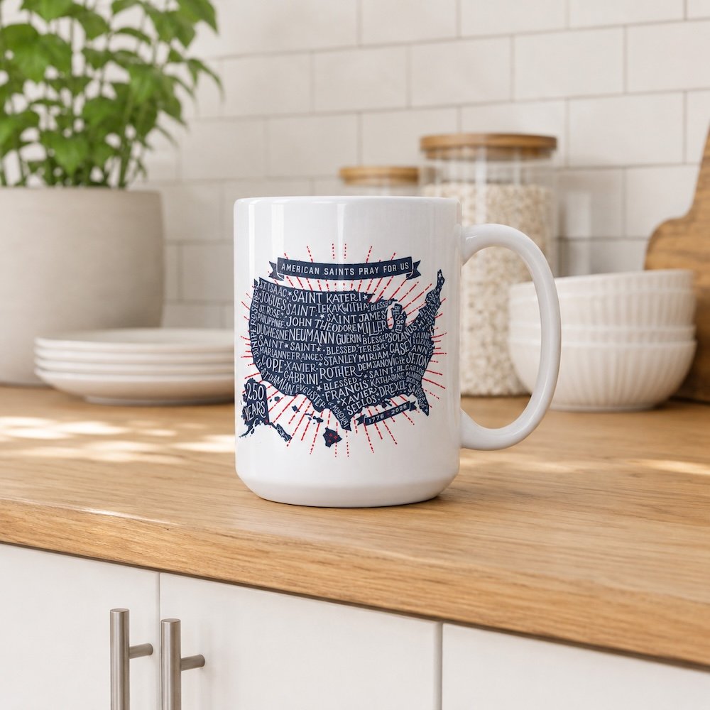 American Saints 250th Commemorative Mug