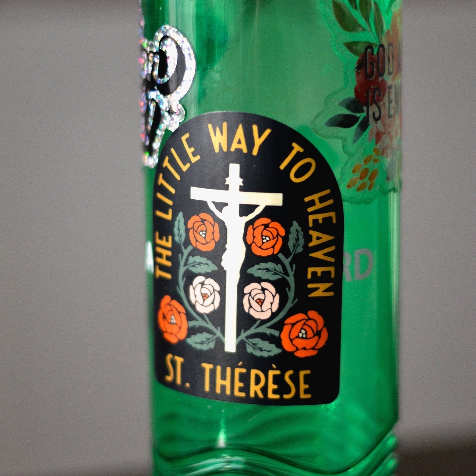 St. Thérèse Little Way to Heaven Vinyl Sticker