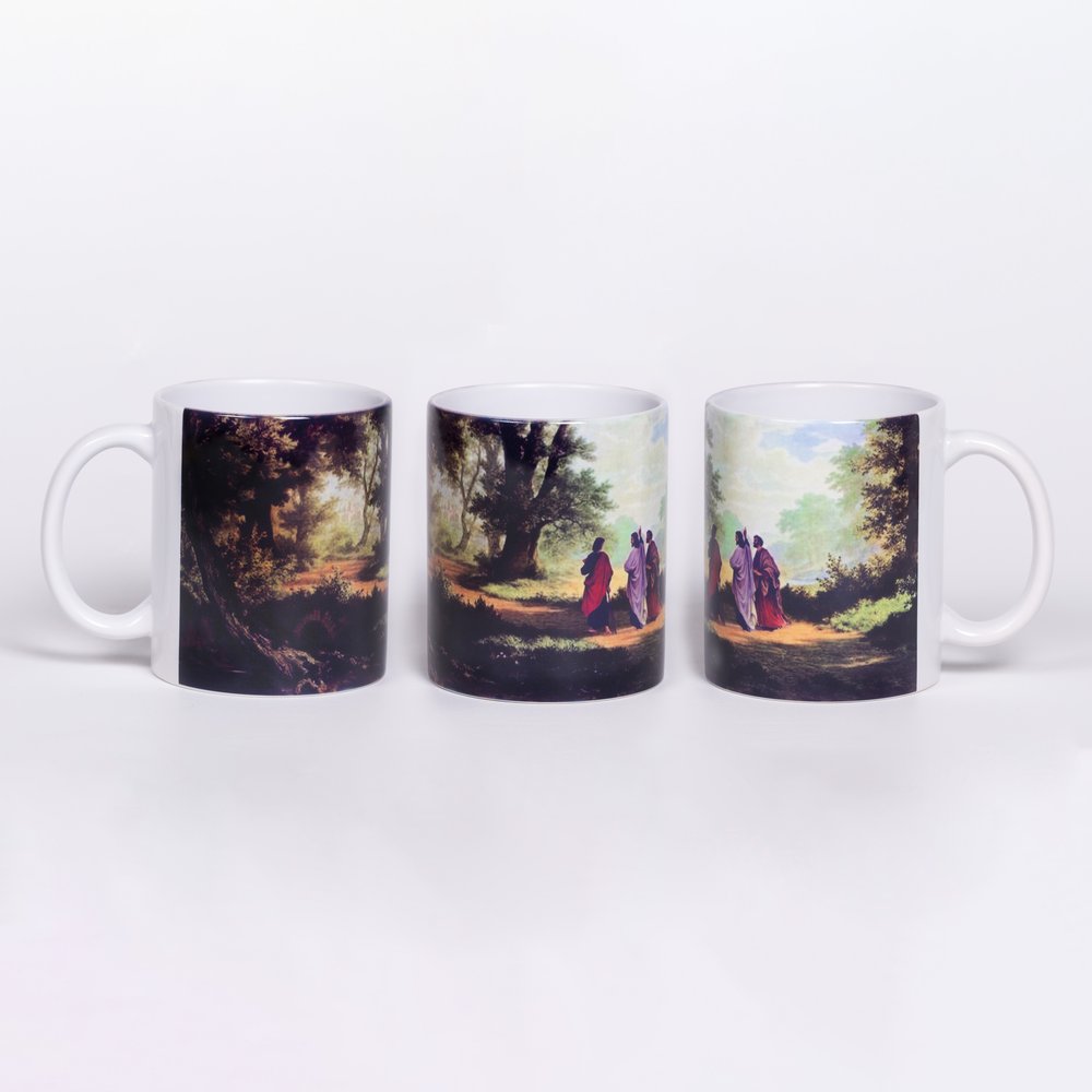 Road to Emmaus Classic Art Mug