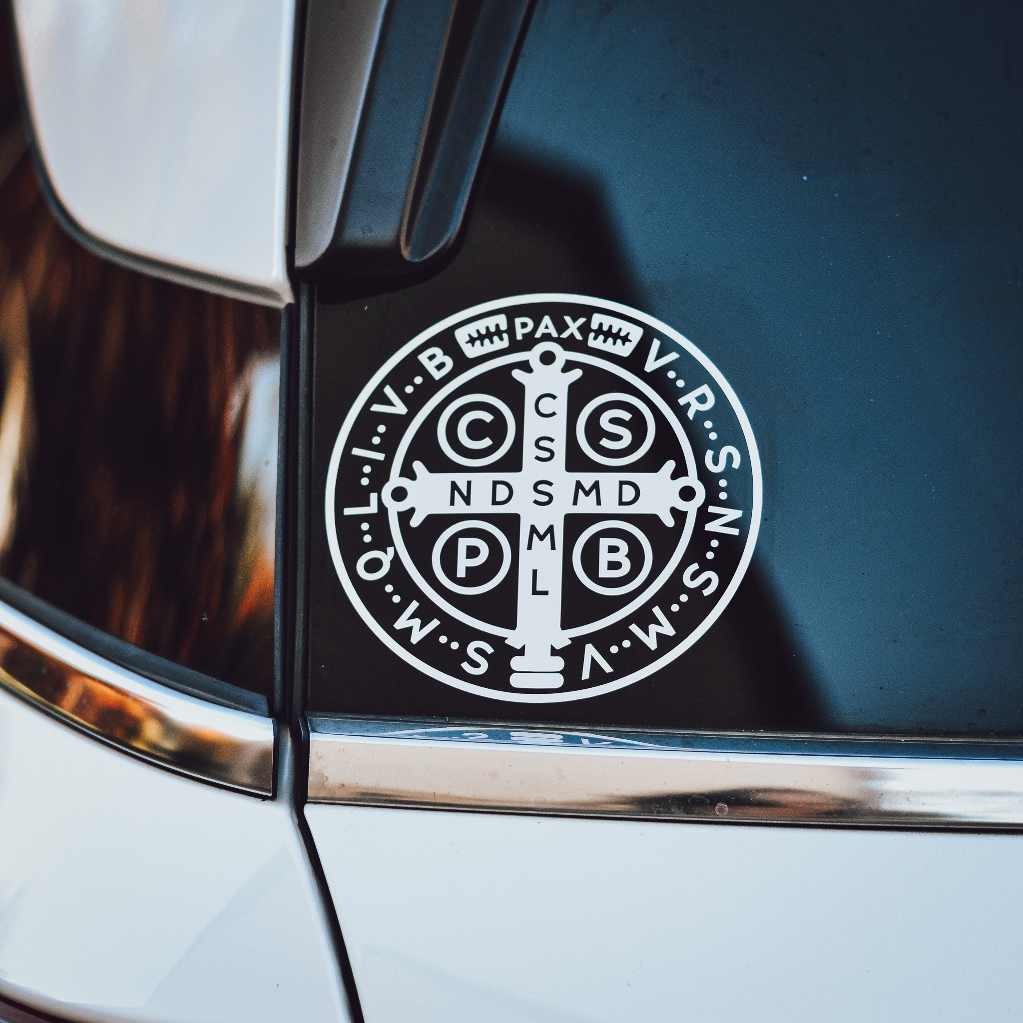 St. Benedict Medal Vinyl Sticker