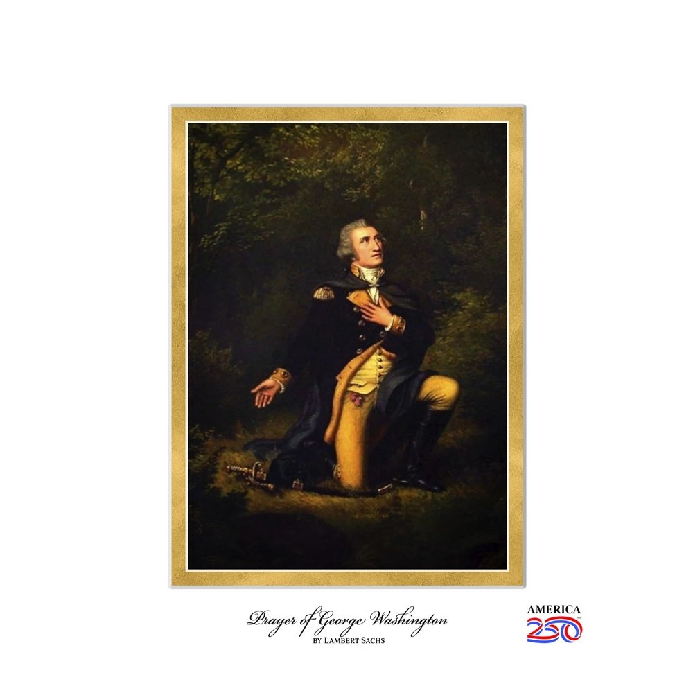 Prayer of George Washington America250™ Commemorative Print - 8" x 10"