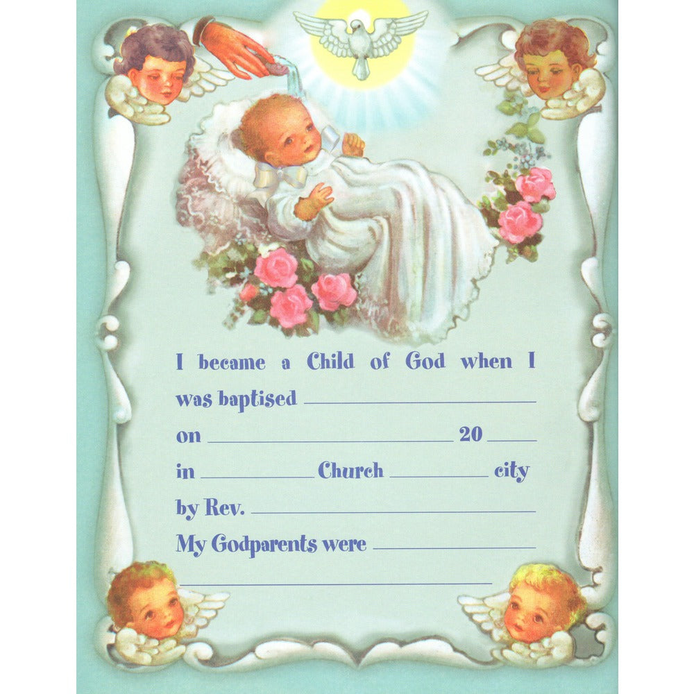 Catholic Baby's Record Book
