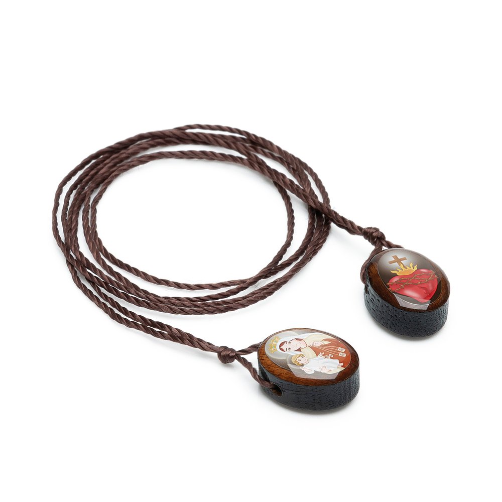 Kids Brown Scapular