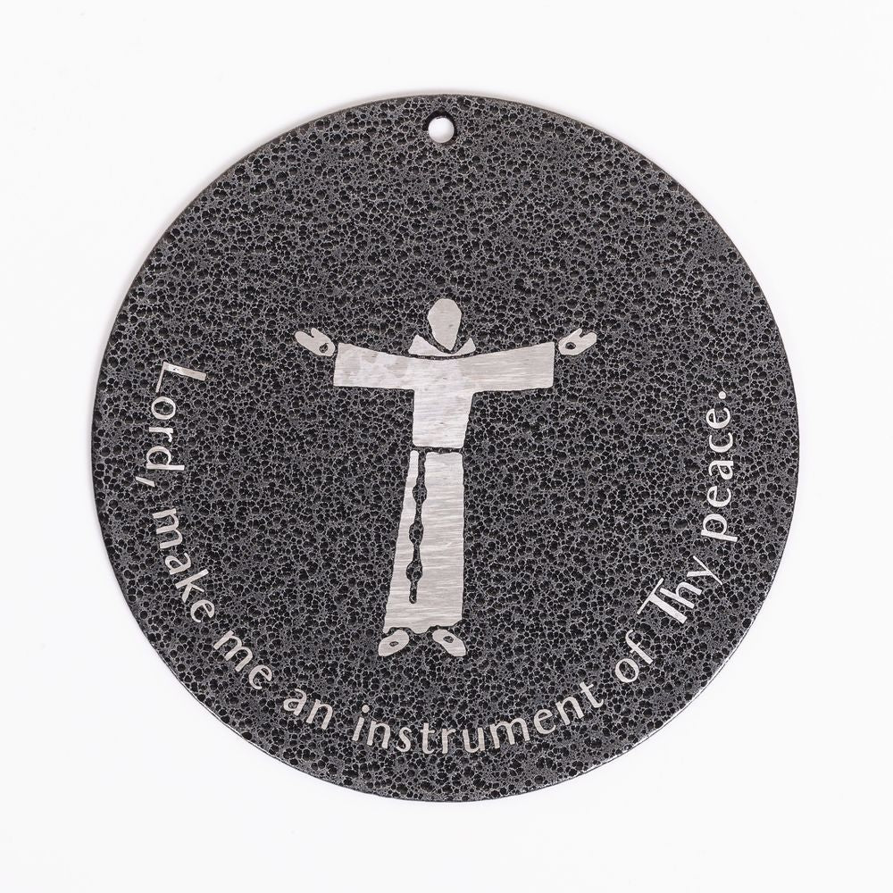 Personalized Prayer of St. Francis Wind Chimes - 30"